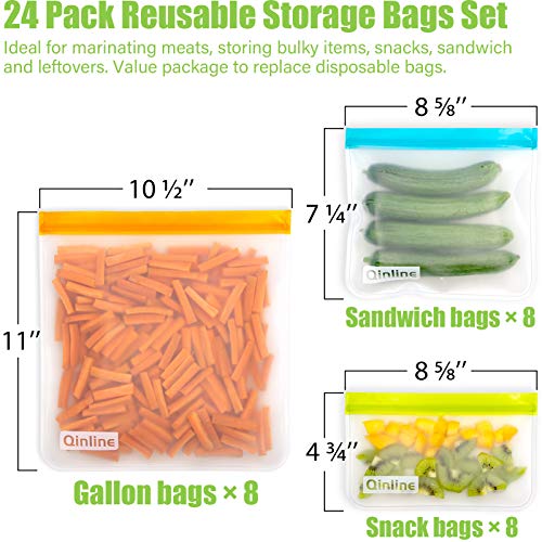 Qinline KD-SMZD-ZH039-01 Reusable Food Storage Bags thumb #2