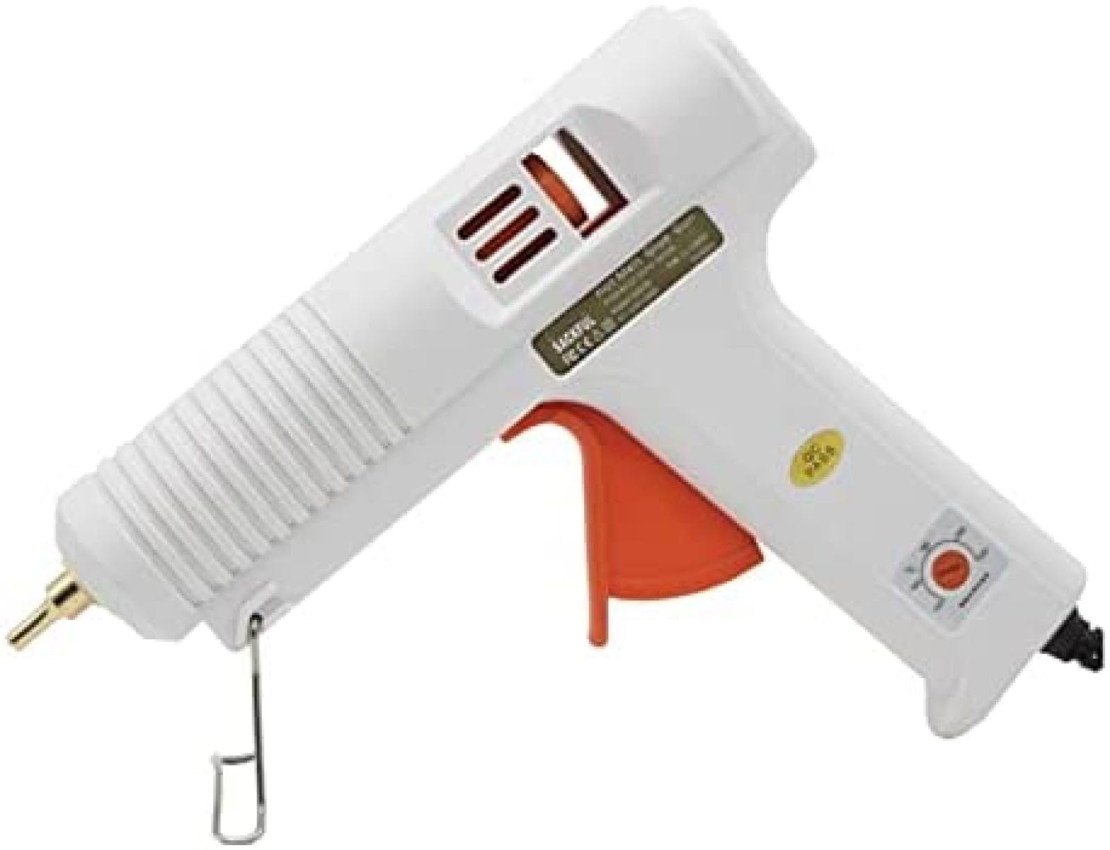 Pistola per colla a caldo 150W Pistola per colla a caldo Ugello lungo Diametro 1mm 1.3mm Apertura piccola Pistola per colla industriale Strumenti di riparazione artigianale fai da te Pistola