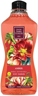 Eyüp Sabri Tuncer Doğal Zeytinyağlı Sıvı Sabun Amber 1.5 litre Pet Şişe