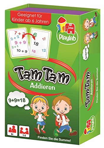 Preisvergleich Produktbild Jumbo Spiele 18175 - Tam Tam Addieren, Kartenspiele