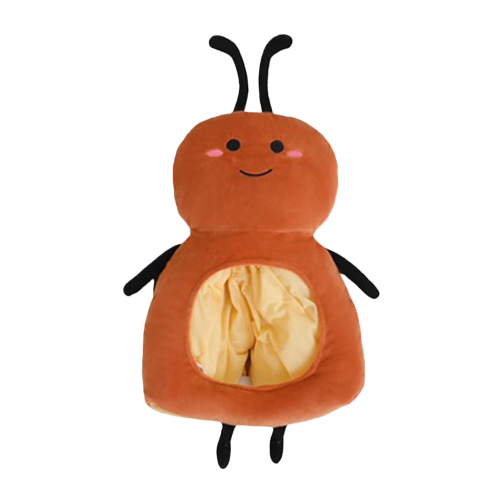 Shurhome Comfortable Roach Headpiece Soft Plush Cockroach Costume Hat for Kids Adult Halloween Birthday Celebration Halloween Cockroach Costume