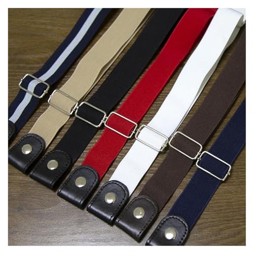 New Belts for Women Buckle-Free Waist Jeans Pants No Buckle Stretch Elastic Waist Belt for Men Ins Wind Invisible Lazy Belt2