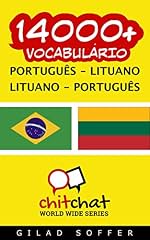 Capa de 14000+ Português - Lituano Lituano - Português Vocabulário (ChitChat WorldWide)