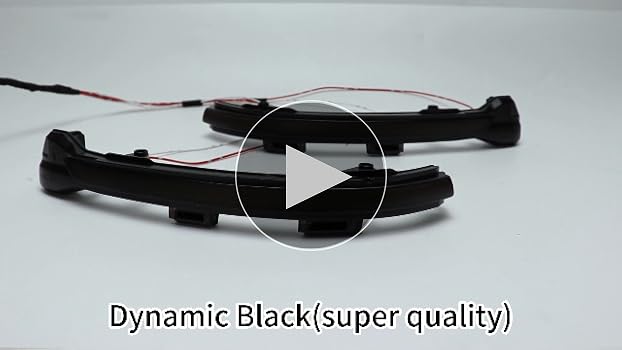 Sequential LED Amber Turn Signal Side Mirror Light Indicator