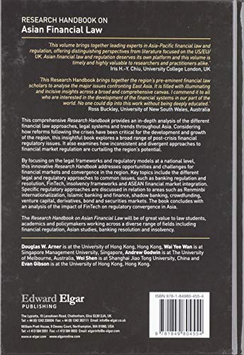Research Handbook on Asian Financial Law