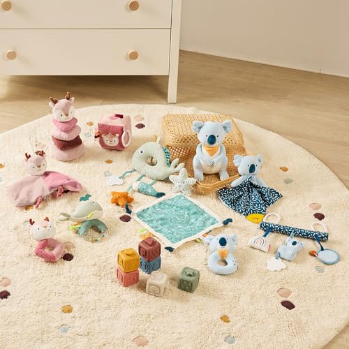 Peluche bébé Miniland : premier doudou koala extra doux dès la naissance - 6
