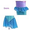 Fishkidtail Little Girls Princess Mermaid Costume for Girls Dress Up with Accessory for Christmas Birthday Party Supplies #2