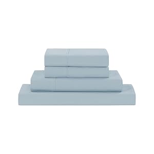 Modern Threads Soft Microfiber Solid Sheets - Luxurious Microfiber Bed Sheets - Includes Flat Sheet Fitted Sheet with