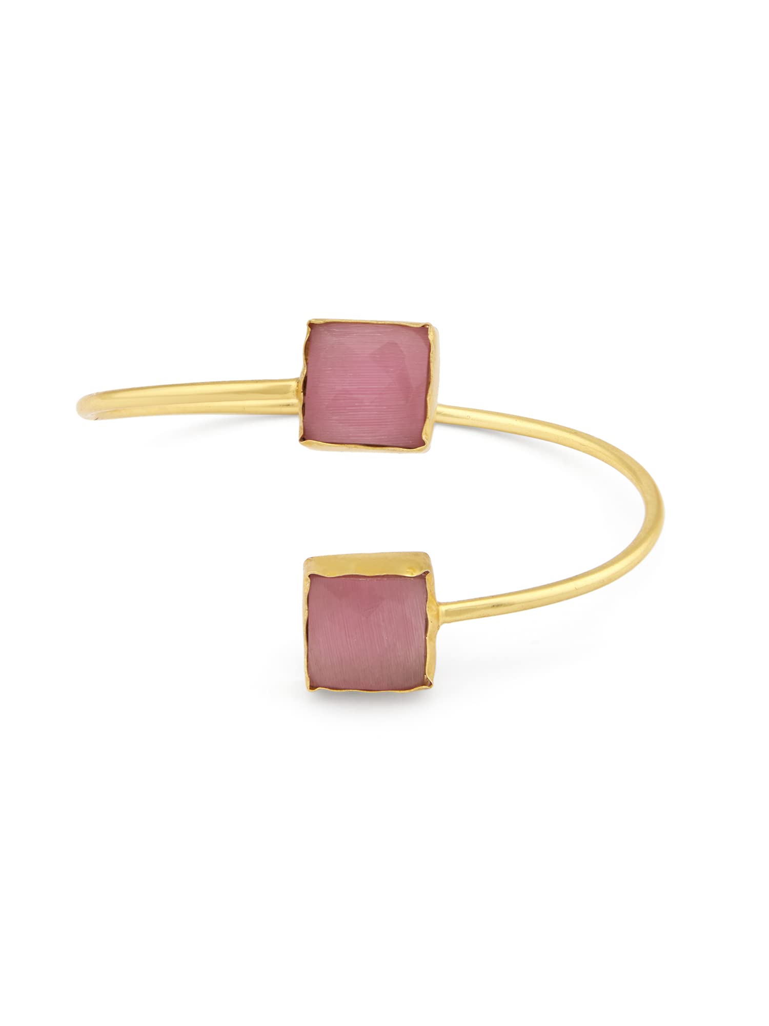 ZAVERI PEARLS Pink Stones Contemporary Designer Kada Bracelet For Women-ZPFK13742 (B0B2LWTLKC) Amazon Price History, Amazon Price Tracker