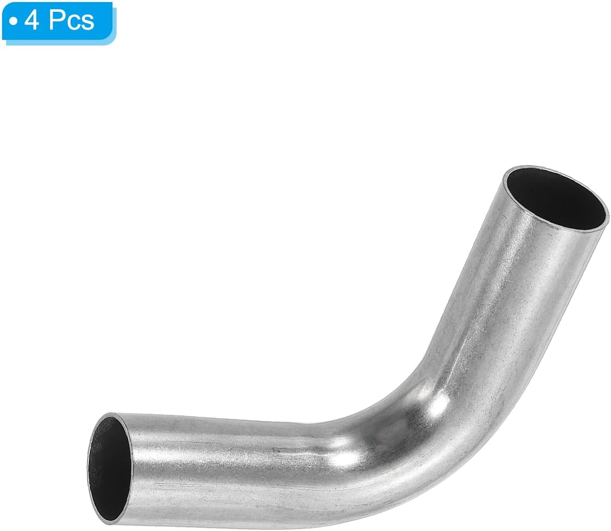 PATIKIL 3/4 Inch OD 304 Stainless Steel Butt, 2Pack 90 Degree Elbow Pipe Fitting Bend Welding Sweat Solder Connection for Stair Handrail