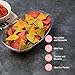 Prestee 12 Pack Clear Oval Plastic Serving Bowls (64 Oz) - Disposable Dishes, Taco Bar Serve Set, Chip Bowls for Parties, Snack/Salad Containers, Candy/Party Bowl for Serving Food