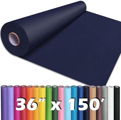 Vista 133 de PerkHomy - Rollo de papel kraft marrón de 17.5 x 1.200 pulgadas (100 pies) para envoltura de regalos, tablón de anuncios, manualidades, ramo