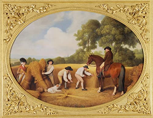 Art Tableau Faucheurs George Stubbs affiche impression toile décoration murale