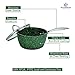 Emerald 2.5 Quart Sauce Pan with Lid, Ultra Nonstick Pot, Small Saucepan with Lid, NonToxic Ceramic Nonstick Saucepan, Pot, Cooking Pot, Dishwasher Safe Sauce Pan, Small Pots for Cooking