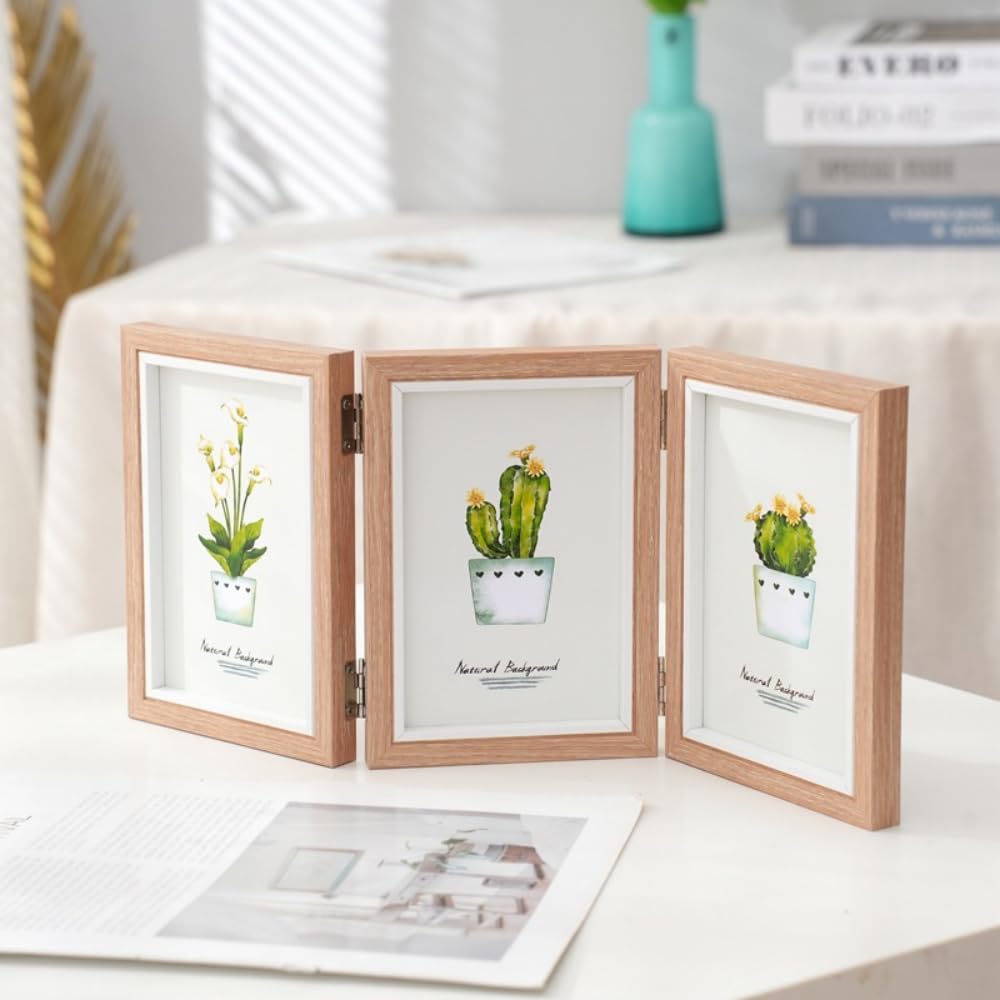 Photo Frame 4X6 inch (10 * 15CM) photo frames multiple pictures,Holds 3 Photographs - Image 4