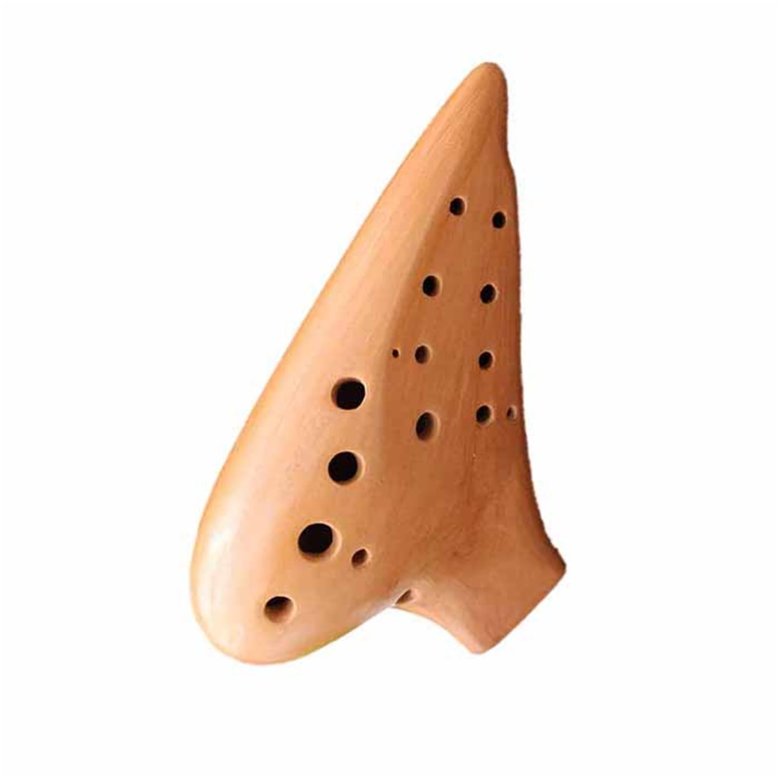 Professionnelle ocarina Ocarina Double Accordé En CA À Plusieurs Tubes Alto En Do Fait À La Main En Poterie Rouge