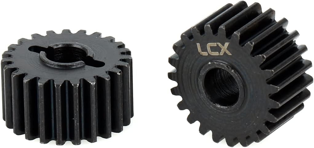 LCX Racing 1/10th RC Crawler Car Hardened Steel Portal Drive Gear Set 32P 23T for TRX4 TRX6 6x6 G63，Upgrades Parts Accessories
