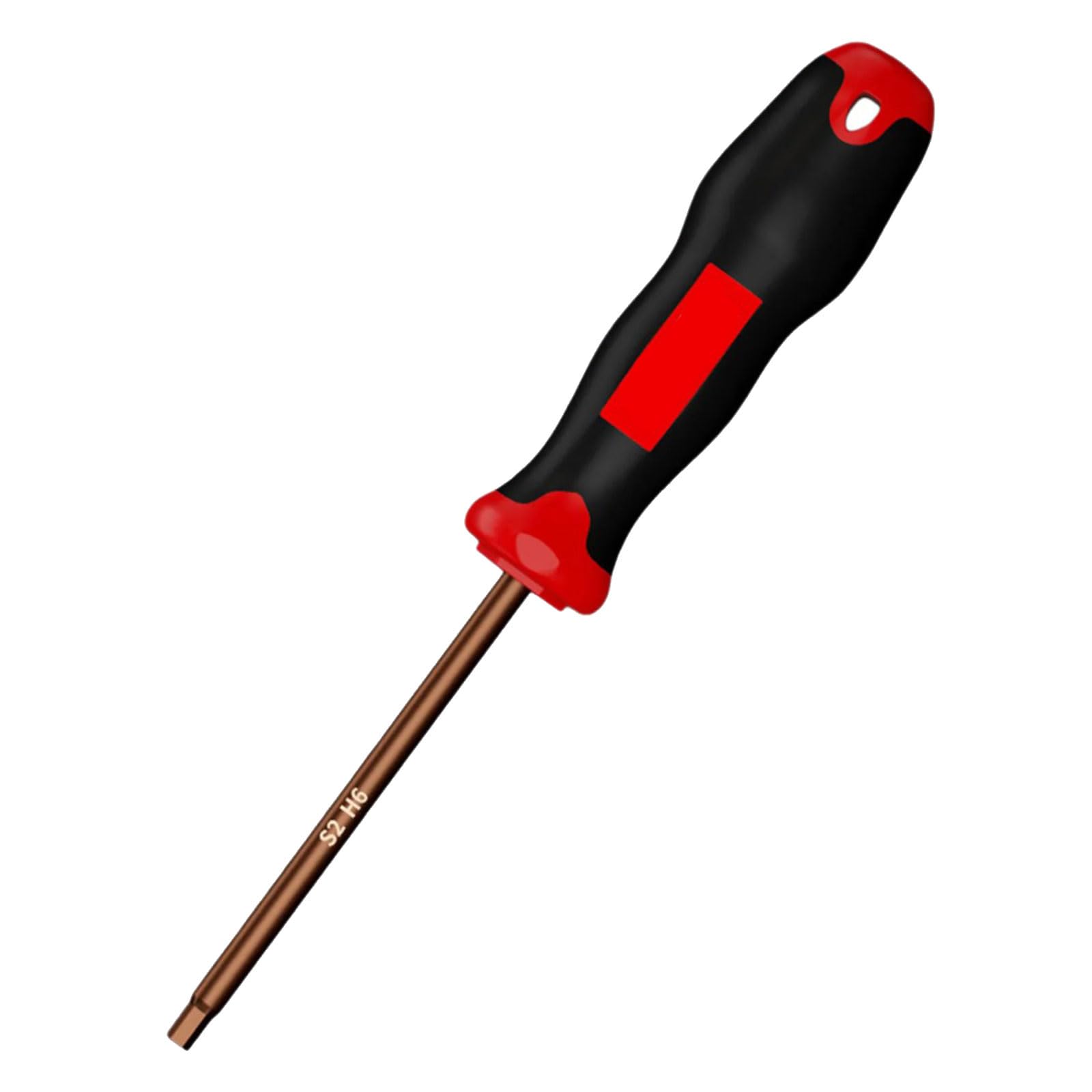 Buxuaaaa H6x100mm Duty Hexagonal Screwdriver With Tip And Antislip Design For Professional Mechanics And Diyer Projects Workshop Hexagonal Organizers