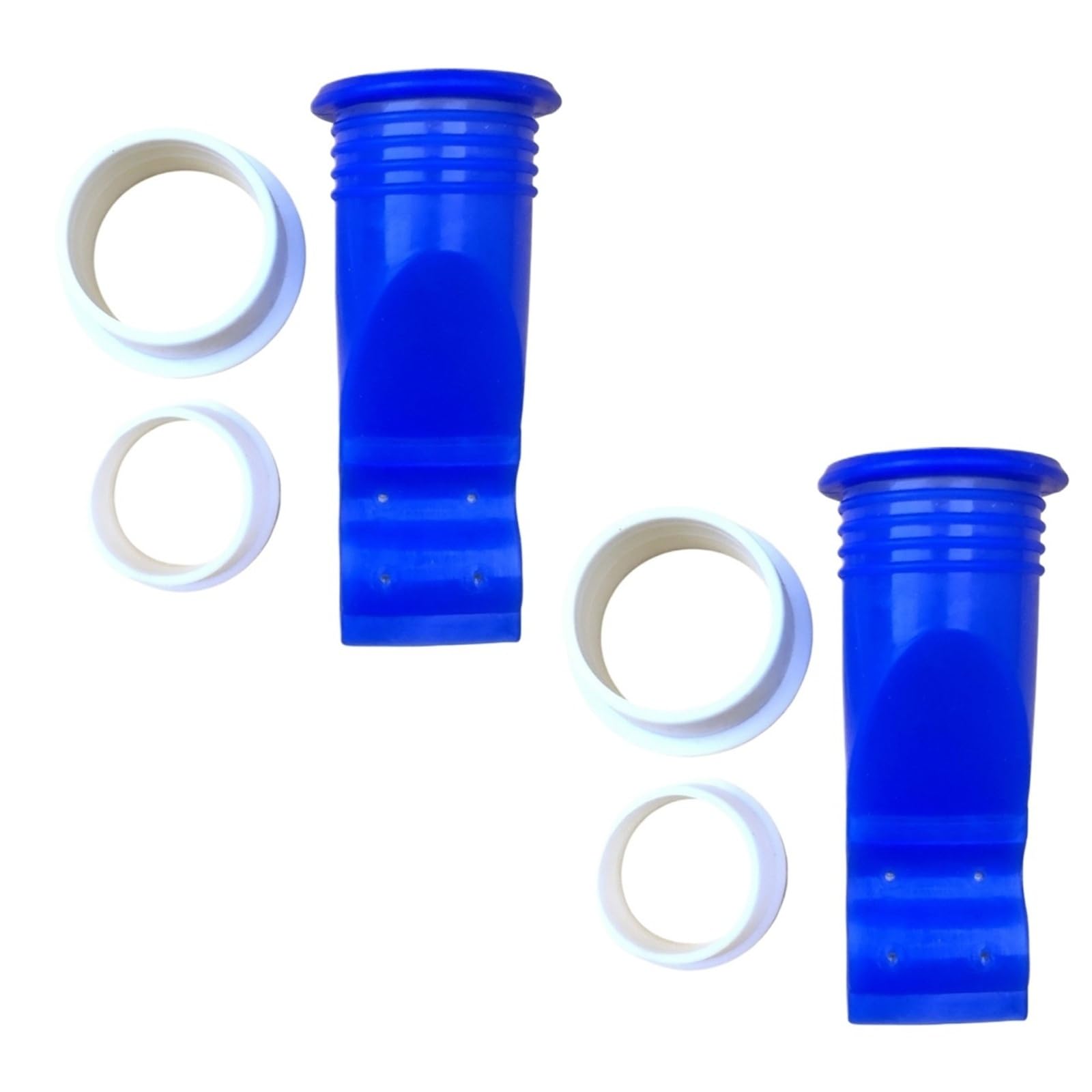 Hower Floor Drain Core Silicone Anti-Odor Drain Trap, Backflow Preventer(6pcs 2sets)