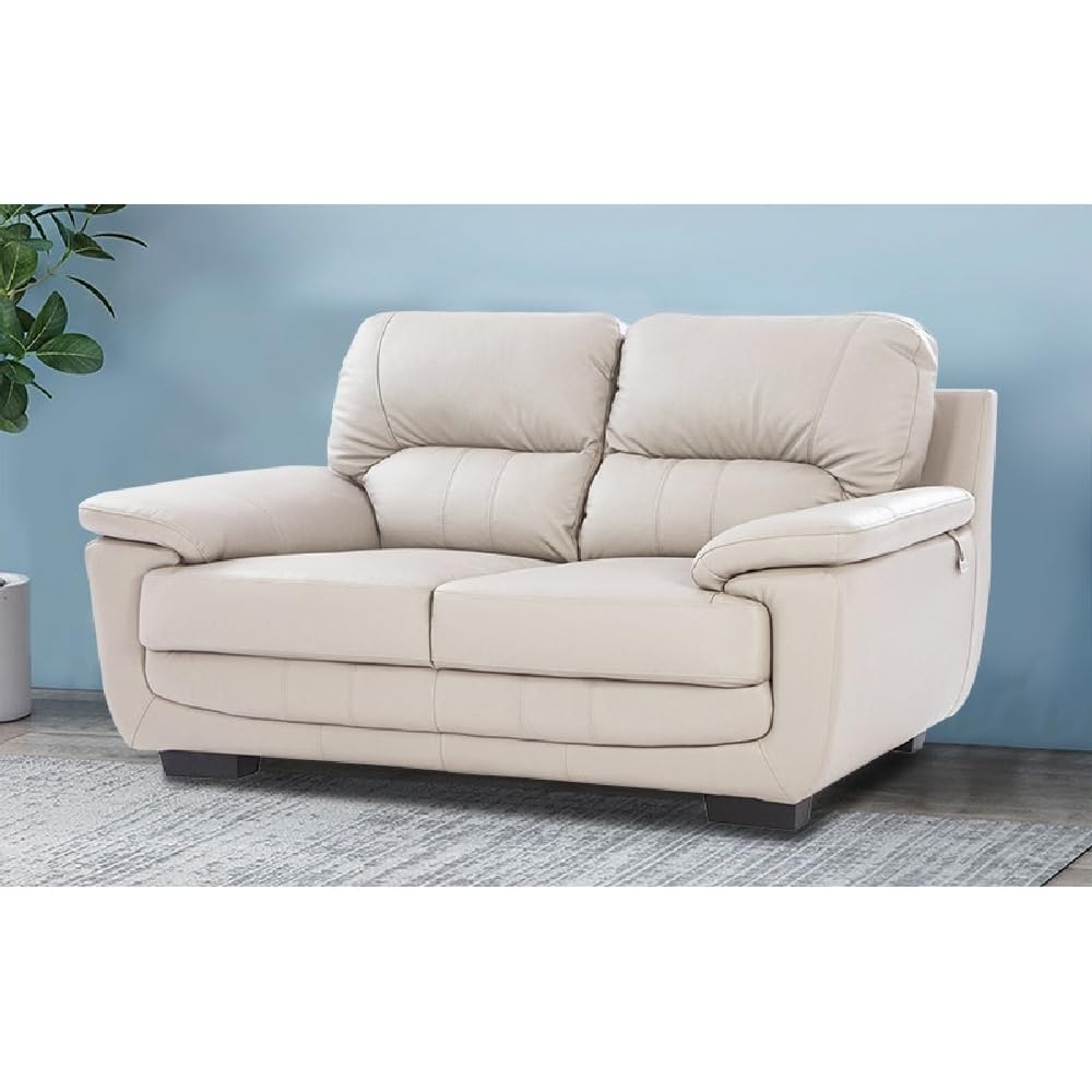 Royal Oak Leather And Seater Sofa Royaloak Milan Italian Half - Main Image