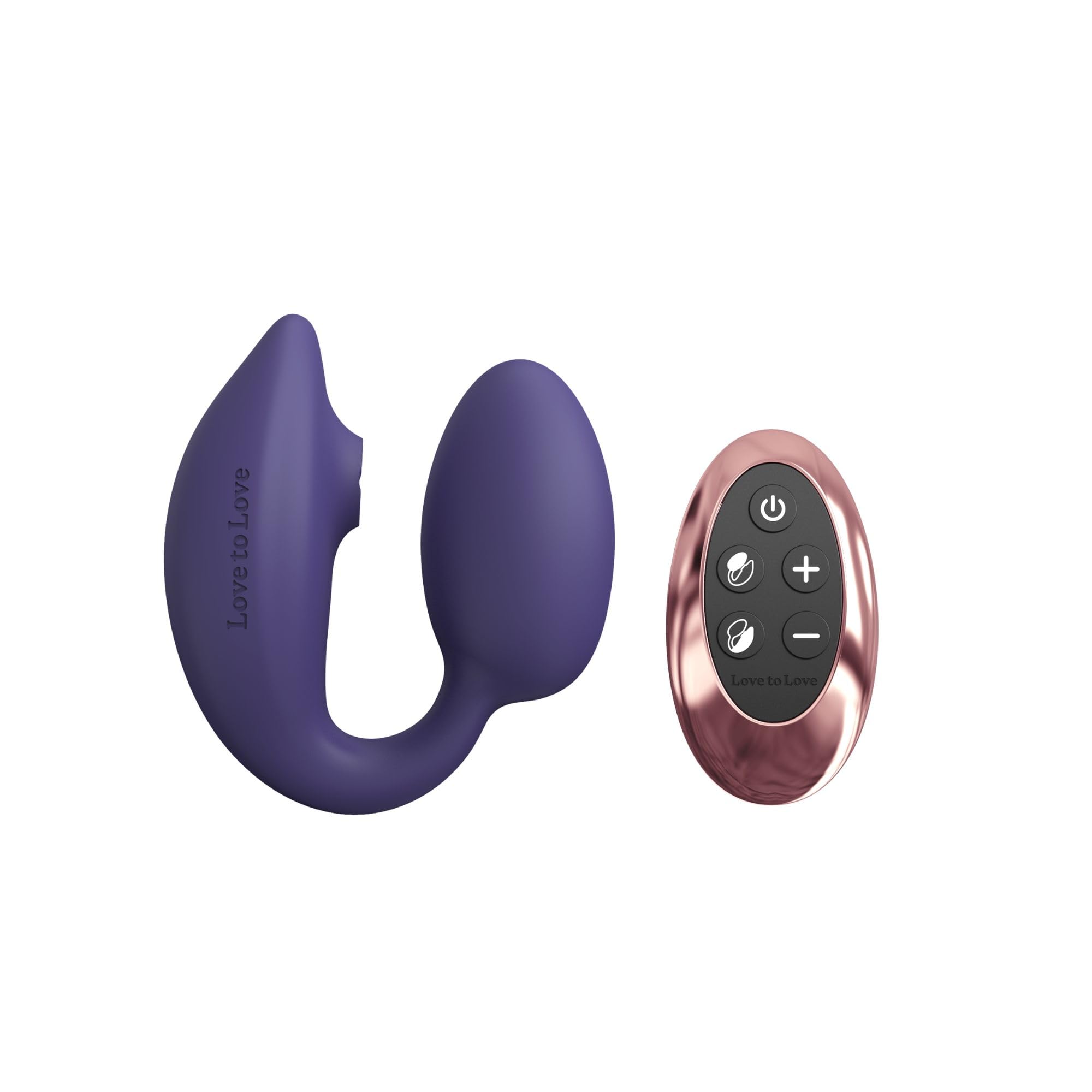 Love to Love Wonderlover – Sex toy ovetto vibrante con telecomando a distanza, doppia stimolazione clitoride & punto G, tecnologia flapping, 9 modalità, impermeabile, utilizzo a mani libere