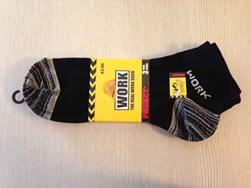 6 paia calze calzini corti (sopra la caviglia)