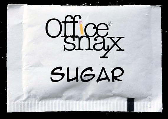 Office Snax Sugar Packet, 7.5 Pound Box