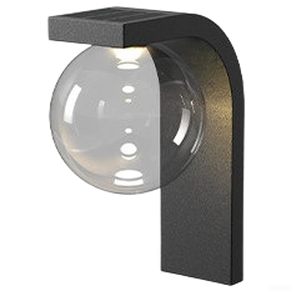 Luce per Solare LED Esterno Luna IP65 Impermeabile Luce per Solare(Transparent)