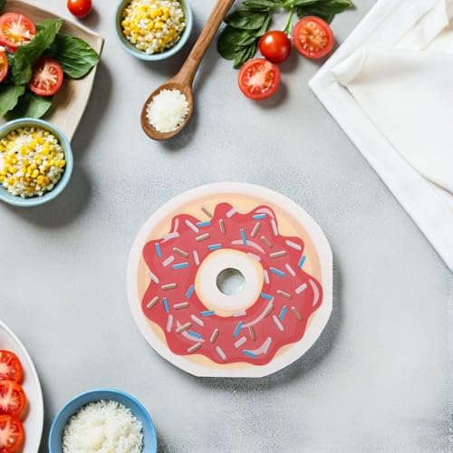 Servilletas Desechables Versátiles con Forma de Donut para Decoración de Mesa 7
