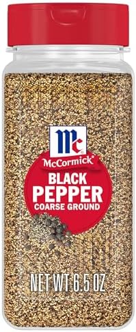 McCormick Coarse Ground Black Pepper, 6.5 oz