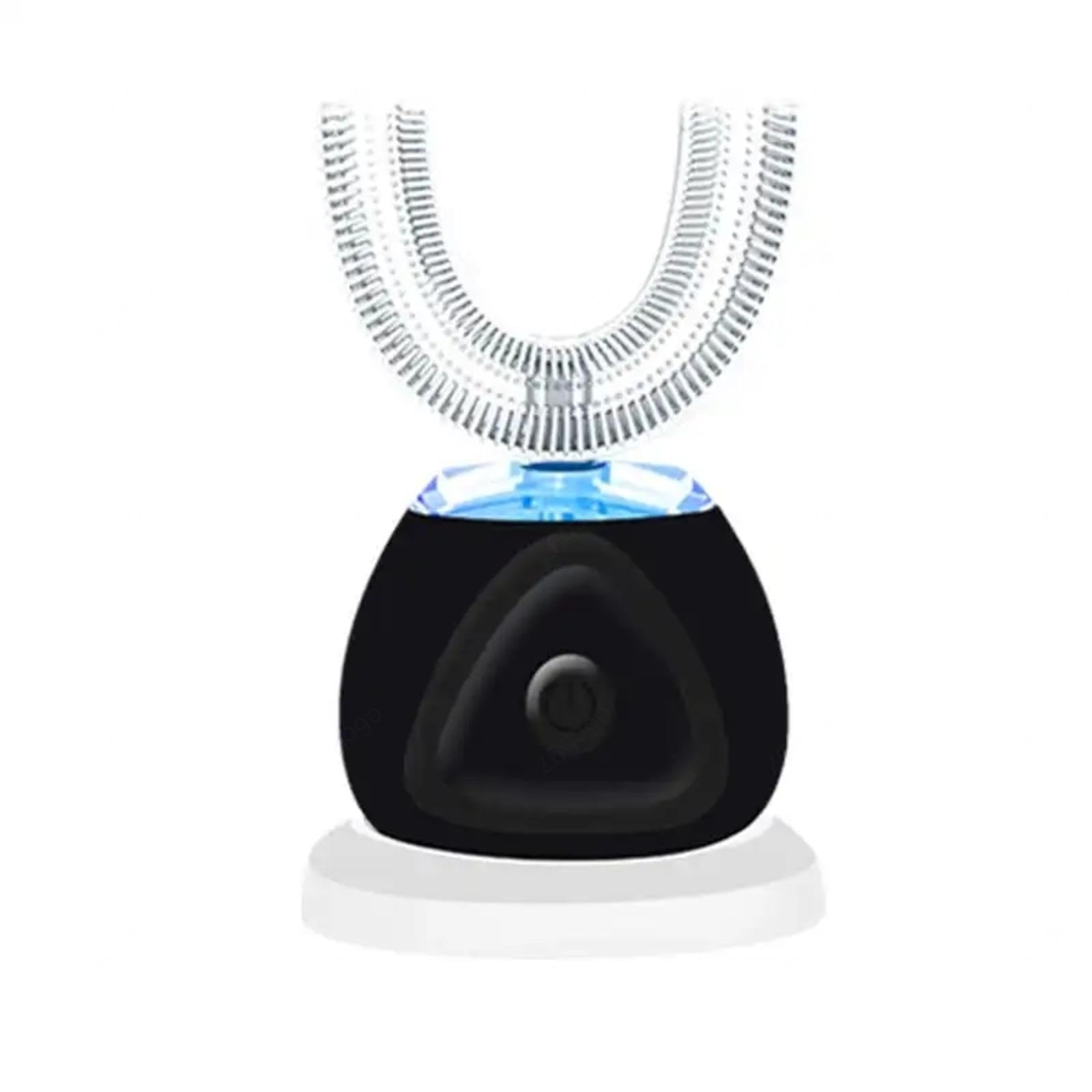 VIDECOR Cepillo de Dientes Eléctrico Automático para Niños en Forma de U 360 Portátil para Una Mejor Limpieza de Las Manchas de Los Dientes,C