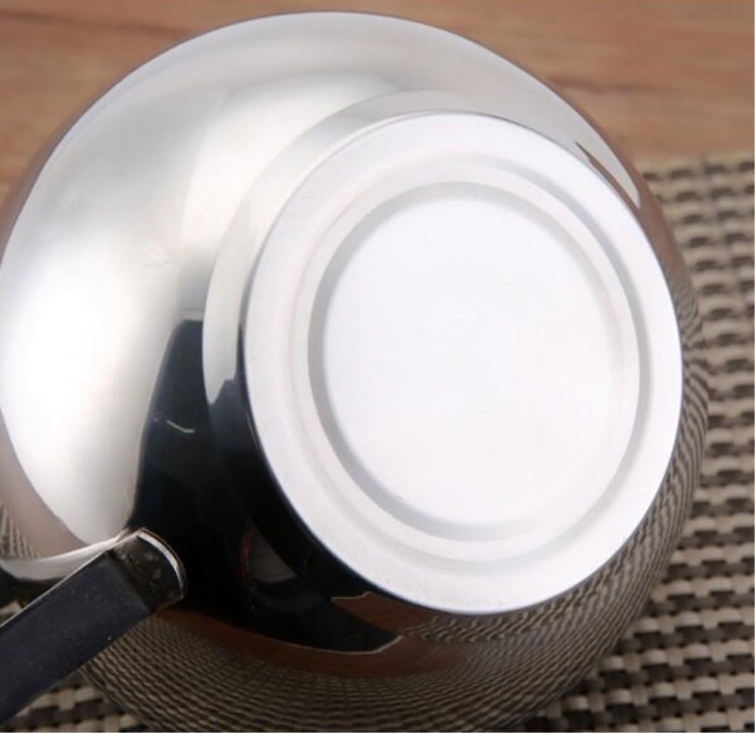 Stove Top Kettle Stainless Steel Tea Kettle Teapot Tea Kettle Stovetop Water Kettle with Strainer for Home Restaurant Stovetop Kettle Kitchen,Silver-2L