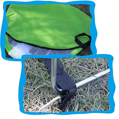 Haowul Football Goal Up Net,Folding Training Goal Net Indoor Outdoor Soccer Sport Games Mini Training Practice For Kids Garden #TOP7