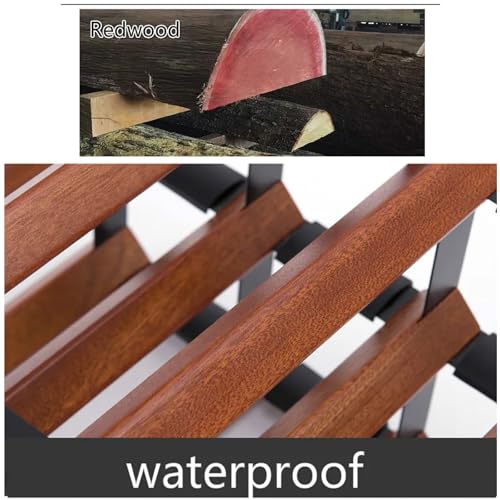 Soporte de vino de madera para 6 botellas apilable miniatura 3