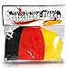 Deutschland Aussenspiegel Überzug 2er SET - Spiegelfahne / Spiegel Fahne / Autospiegel / Auto Flagge / Außenspiegelflagge