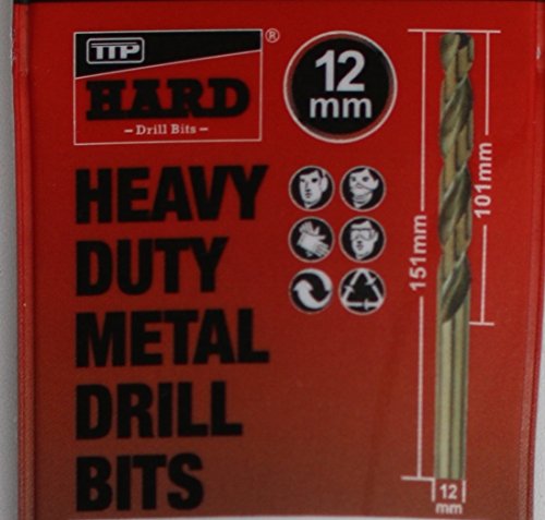 Ttp Hard Drills Bit 12Mm 1 X Metric Drill Bit Cobalt For Drilling Harder Metals Stainless Chrome Aluminum Cast Iron #TOP1