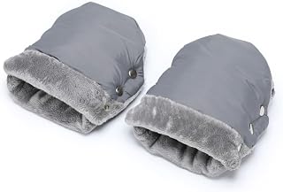 Manoplas de mano para cochecito, guantes calentadores de manos a prueba de salpicaduras para clima frío