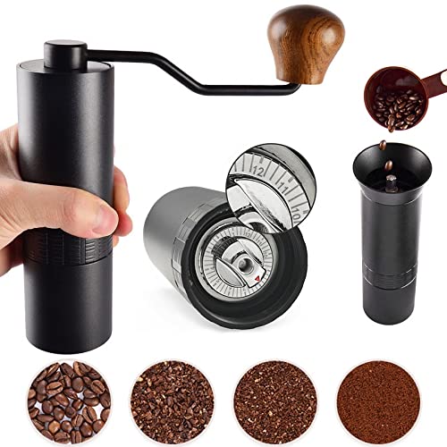 XinQt Tragbares Handbuch Kaffeemühle Espresso Kaffee Bohnenschleifer Edelstahl Gratmühle Handgemachte Kaffee Tools Beste… – Bild 5