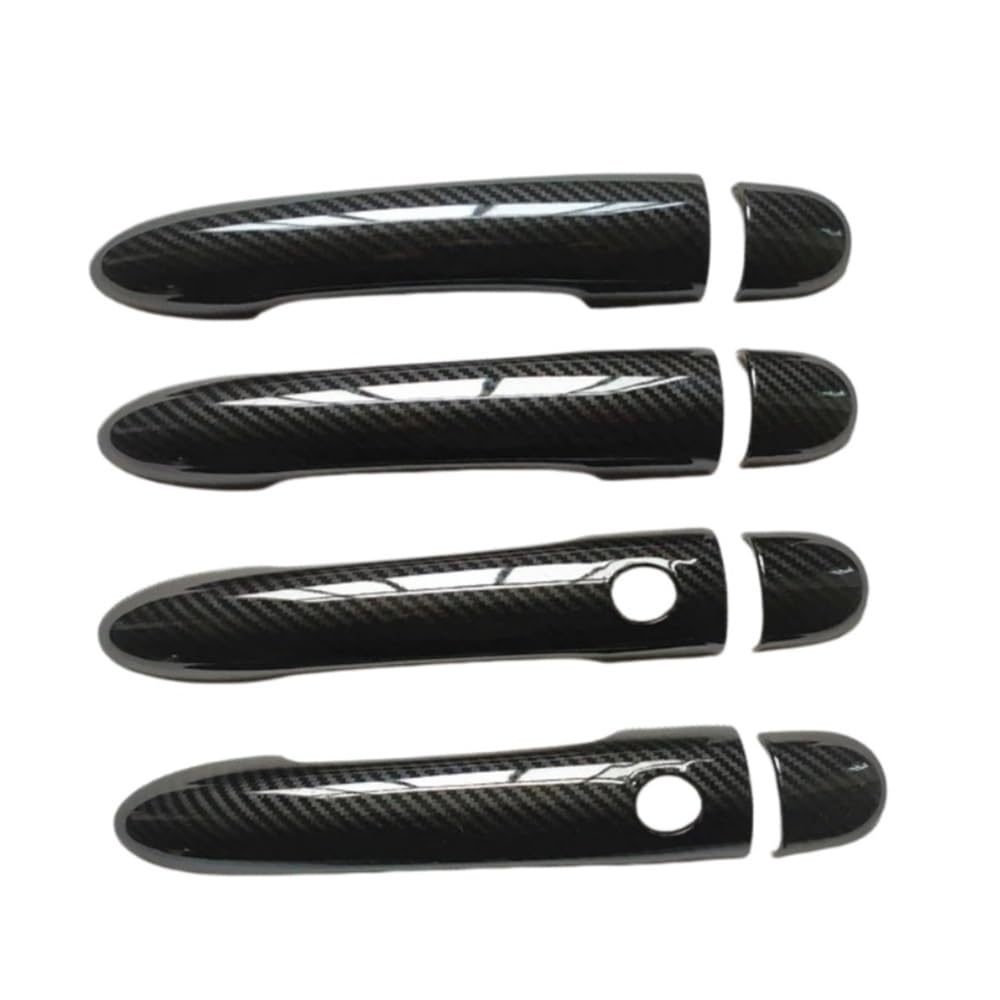 Mhtgd K2 Plastic Door Handle Cover Trim Handles Covers Imitation Carbon Fiber For Laguna For 3 For Iii For Mk3
