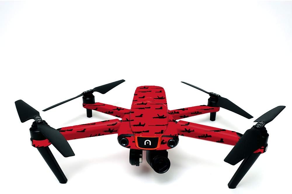 MightySkins Skin Compatible with Autel Robotics Evo - Guns | Protective, Durable, and Unique Vinyl Decal wrap Cover | Easy to Apply, Remove, and Change Styles | Made in The USA
