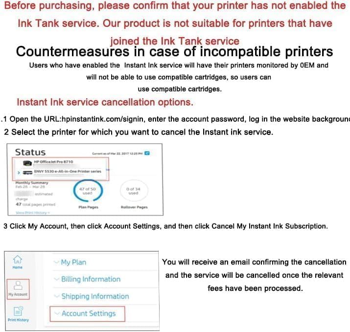 Miniatura 3 de Cartuchos de tinta 936 936e 936xl 936 XL para impresora HP OfficeJet 9122e 9110b 9125e 9128e 9130b 9135e OfficeJet Pro Wide Format 9730e Printer