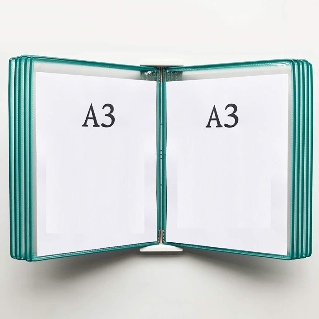 Amazon.co.jp: 壁掛けA3ポスターフリップブックディスプレイ、壁掛け