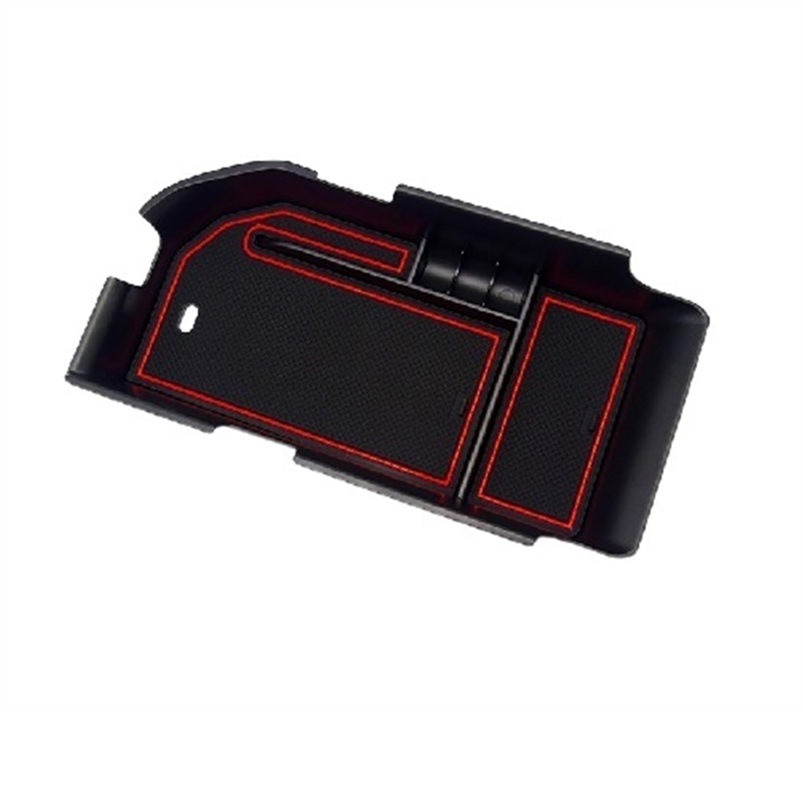 Car Center Console Cover For Toyota for Camry 70 V70 XV70 Hybrid 2018-2023 Car Armrest Box Storage Stowing Tidying Container Organizer Holder Tray(Red Side)