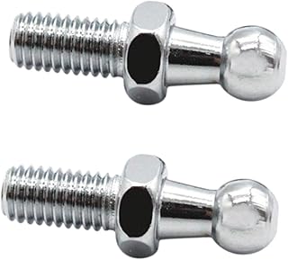 ibasenice 2 Peças Parafuso Esférico Suportes Automotivos Acessório De Capô Parafuso Parafuso De Rosca Parafuso De Carro Parafusos De Cabeça Esférica Redonda Parafuso De Cabeça Esférica