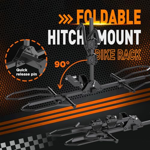 TANX Bike Racks for Ebikes,Fat Tire Bike Rack for Tow Hitch