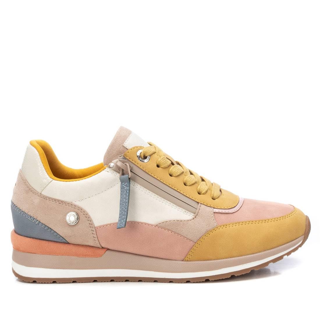 REFRESH - Zapatilla Mujer Beige - Calzado Cómodo y Versátil - Moda Casual - Modelo 17263001 (Talla 39)