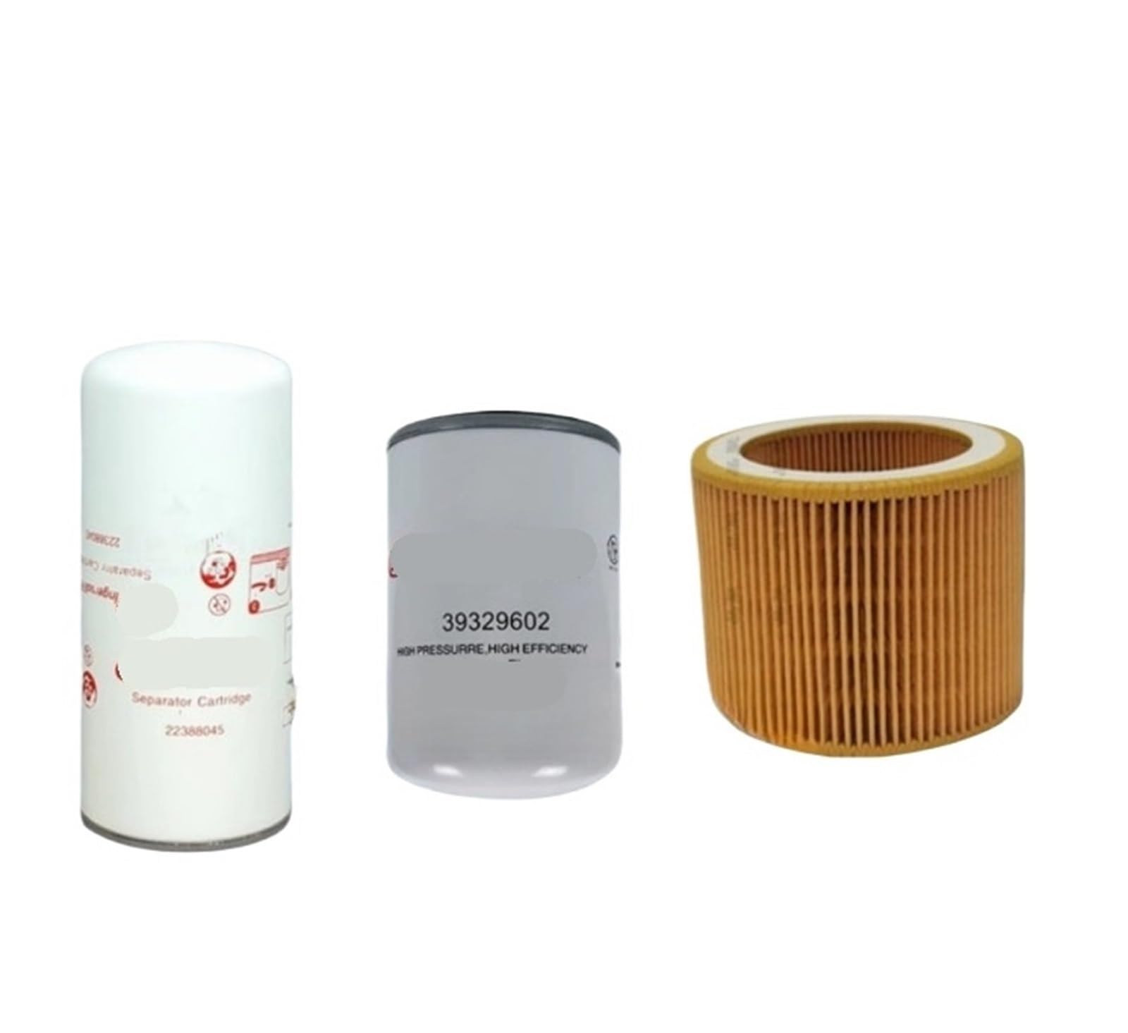 CLEUFWKO 1pcs Filter Kit 24121212 + 39329602 + 88171913 For Air Compressor