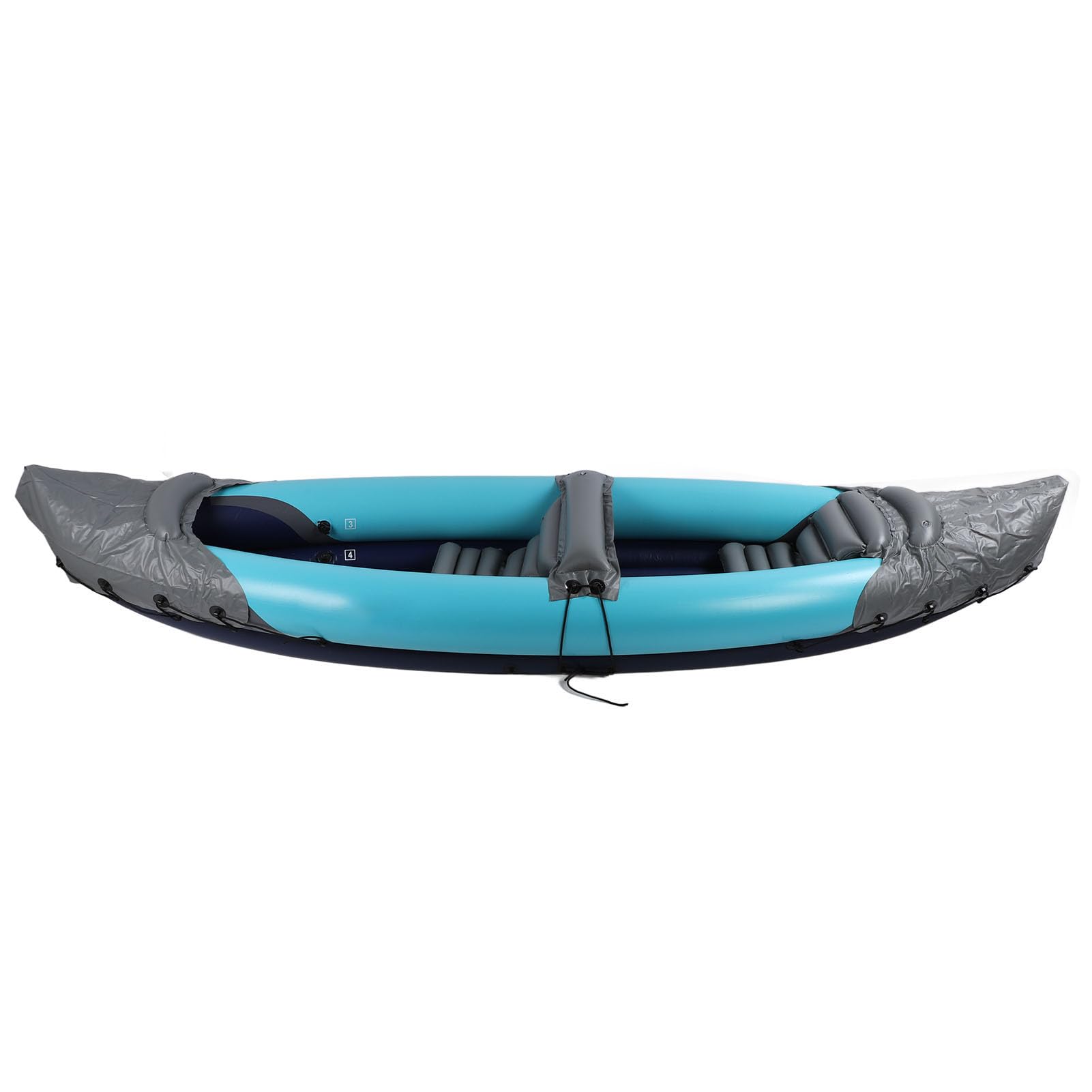 Kayak Plegable, Kayak Inflable Resistente Al Agua para Navegación para Pescar