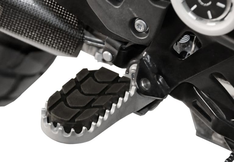 Coppia pedane in gomma per poggiapiedi originali enduro R 1200/1250 GS LC - ADV LC Coppia Copri Pedane Antiscivolo