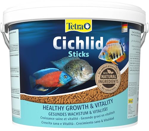 Tetra Cichlid Sticks - Fischfutter für alle Cichliden und andere...